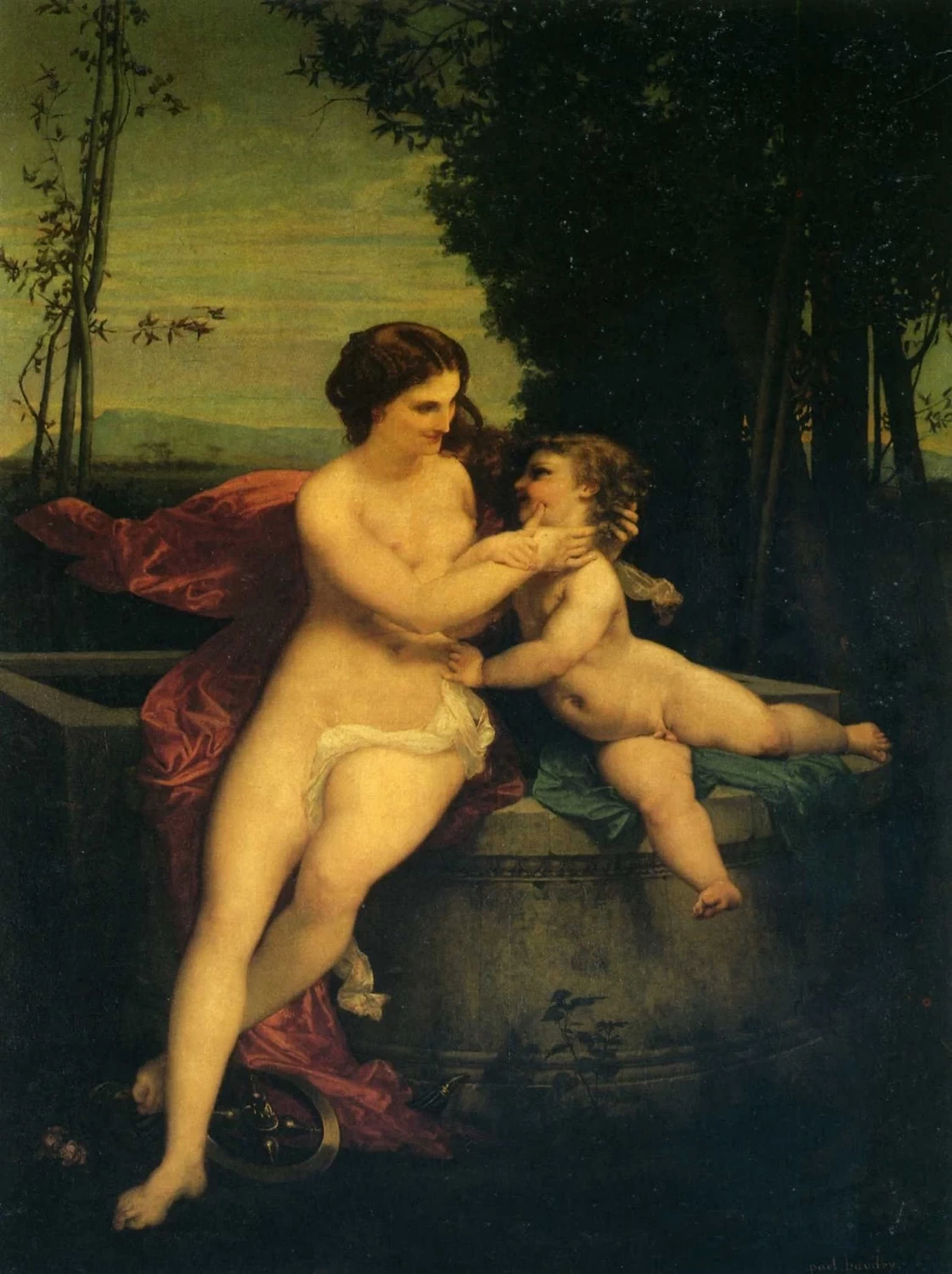 Paul Baudry - La fortuna e il bambino, Museo D'Orsay, Parigi